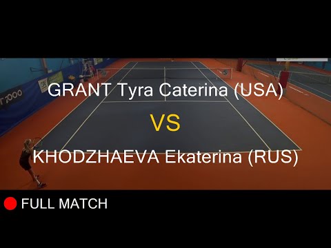 GRANT Tyra Caterina (USA) VS KHODZHAEVA Ekaterina (RUS) - Open Super 12 Auray 2020