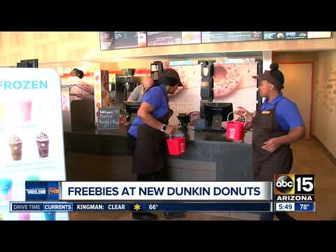 Friday freebies: Dunkin donuts opening Rubio's taco...