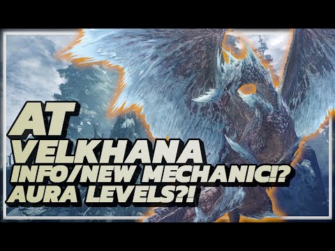 ARCH TEMPERED VELKHANA | MHW- ICEBORNE - HITZONES/AURA LEVELS/ NEW MECHANIC