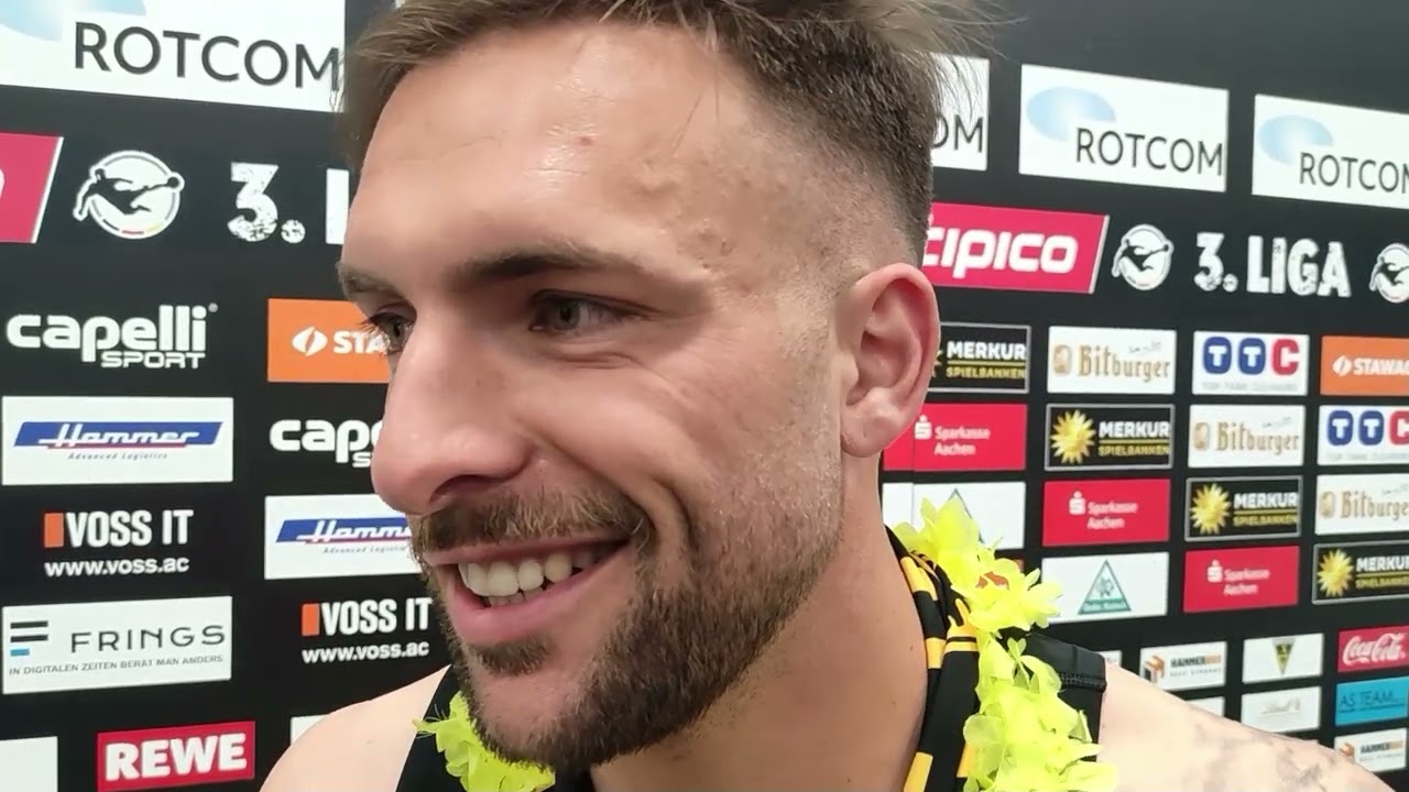  Nils Winter – Verteidiger Alemannia Aachen – zum Abschied heute in der Startelf 