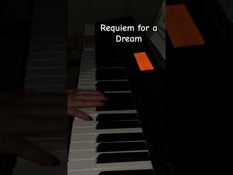 Requiem for a Dream #pianocover #pianomusic #pianotutorial #music #shorts