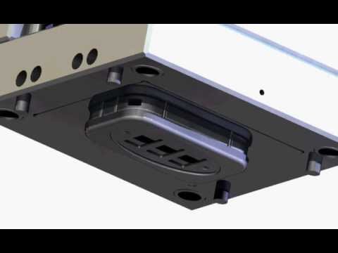 mold design for plastic product (switch cover)