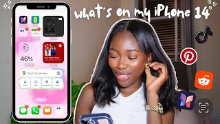 What’s on my iPhone 14📱🌸