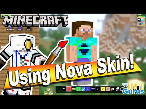 HTG George - How You Can Use Nova Skin to Make Custom Minecraft Character Skins Novaskin Editor Tutorial
