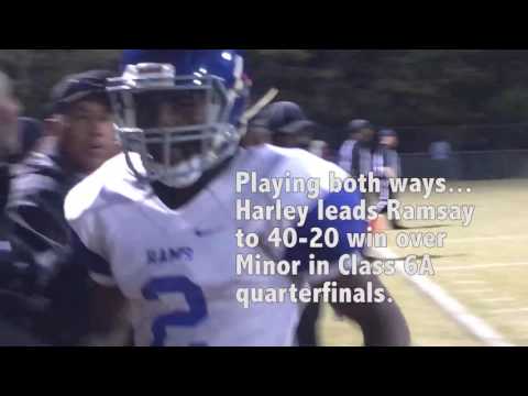 Ramsay's Baniko Harley leaps to win in Class 6A quarters