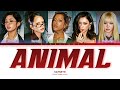 KATSEYE 'Animal' (Color Coded Lyrics)