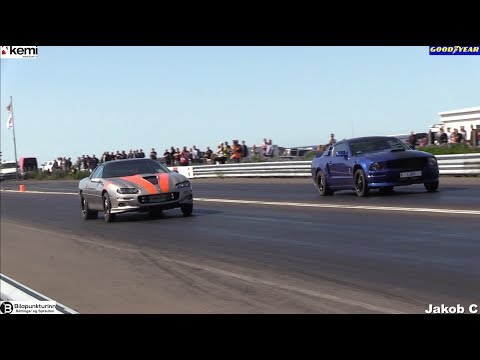 Drag Racing Iceland 2019! 1.round & 2.round TS