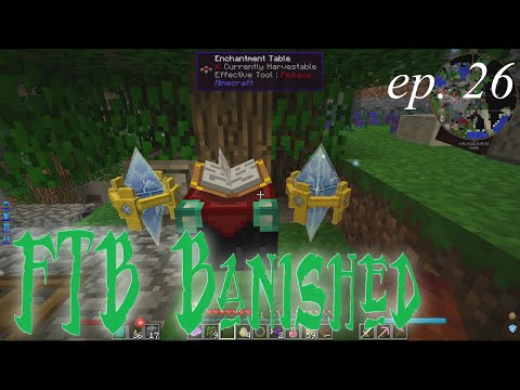 Let's Play FTB Banished - Ep. 26 - Thaumcraft Nodes and Botania Mana Pylons