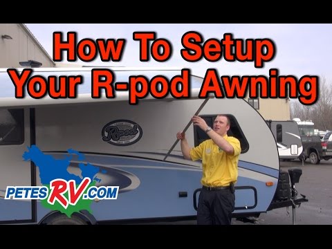 HOW TO SET UP YOUR R-POD AWNING | Quick Tips with Randy