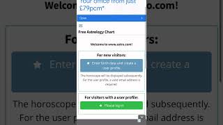 Step by step how to create your birth chart using astro.com #birthchart #astrology