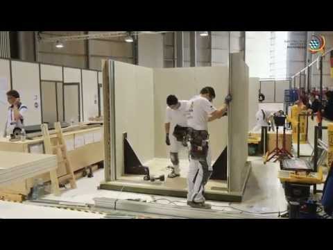 Stuckateur - EuroSkills 2014 in Lille - Wettbewerb der Stuckateure