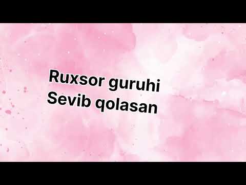 Ruxsor guruhi - Sevib qolasan
