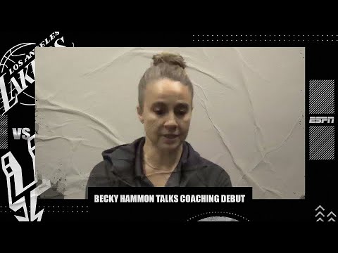 ベッキー・ハモン、女性初のNBAチームのコーチになった "とてもポップな "瞬間を語る｜NBA on ESPN (Becky Hammon on the 'very Pop-like' moment she became the 1st woman to coach NBA team | NBA on ESPN)