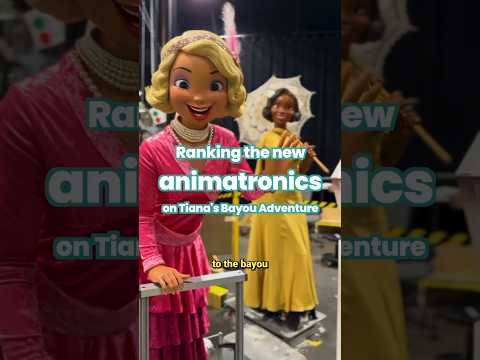 Ranking Tiana’s Bayou Adventure animatronics ???????? #disneyworld