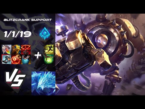 SUPPORT Blitzcrank vs Anivia - EU Challenger Patch 25.23