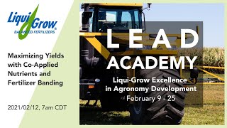 Maximizing Yields with Co-Applied Nutrients and Fertilizer Banding (Seminar 2)