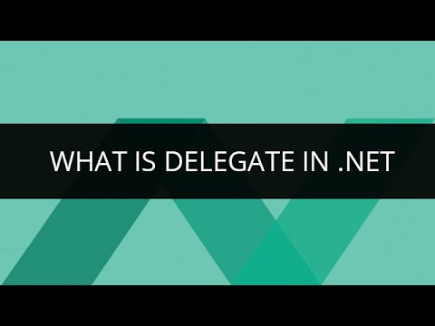 What is Delegate in NET | Net Delegate Tutorial | Edureka