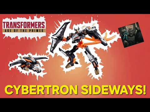 Transformers Age of the Primes Cyebrtron Sideways - GotBot True Review NUMBER 1294