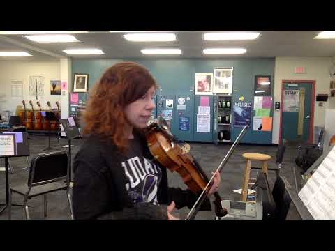 Across the Wind by Doug Spata Viola/Violin 3 Part