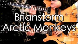 Brianstorm - Arctic Monkeys  ( Guitar Tab Tutorial &amp; Cover )
