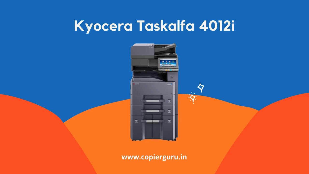 TaskAlfa 4012i — Walkthrough