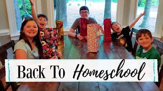 First Day of Homeschool || 2019-20 || Large Family Homeschool