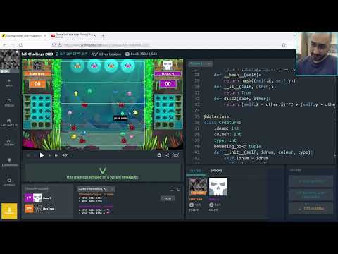 CodinGame Fall Challenge 2023 (Python) - part 5 - YouTube