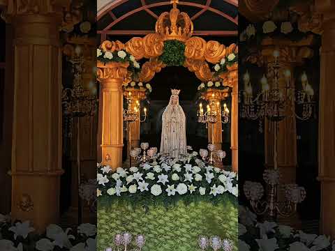 Altar de Ntra Señora de Fátima en la Parroquia San Rafael Arcángel. San Rafael Del Norte, Jinotega.