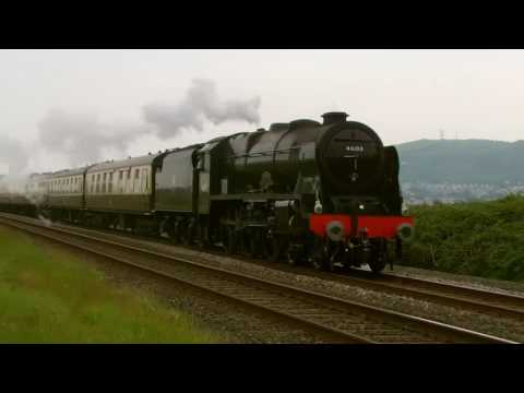 Prestatyn 28.5.2016 - LMS 46100 Royal Scot on Ynys Mon Express 1Z25