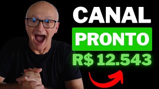 Canal YouTube Pronto para Ganhar Dinheiro Sem Aparecer com Vídeos 100% Automáticos para Lucro Online