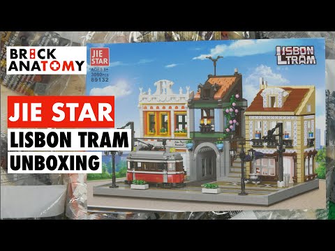 JIE STAR 89132 The Lisbon Tram Unboxing