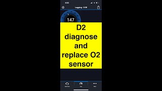 Land Rover Discovery 2 diagnose and replace O2 sensor, code P0130
