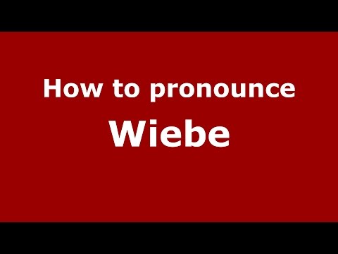 How to pronounce Wiebe (Argentine Spanish/Argentina) - PronounceNames.com