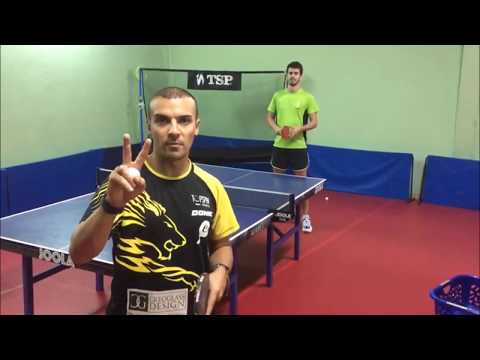 eBaTT Table Tennis Exercise (Regular Footwork) - P1 Jan 2018