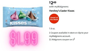 $1.99 Hershey's Easter Kisses at Walgreens!