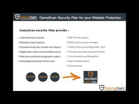 GamaSec innovative Web Cyber Security Scanner logo