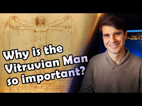 Why is the Vitruvian Man by Leonardo da Vinci so important?
