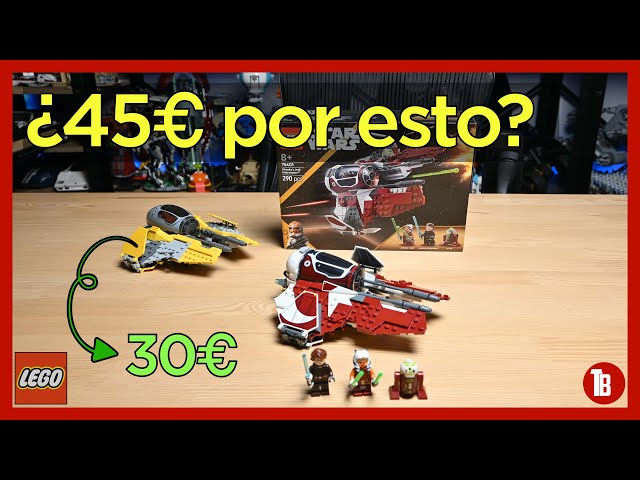 Vídeo relacionado con LEGO Star Wars 75401 Interceptor Jedi de Ahsoka Caza Estelar de Juguete para Niños y Niñas de 8 Años o Más de Las Guerras Clon, Minifiguras de Ahsoka Tano y Anakin Skywalker con Espadas Láser y R7-A7