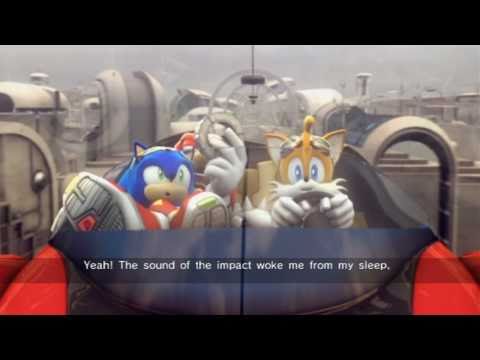 Sonic Riders: Zero Gravity - Playthrough [Part 1 - Intro & Story Mode - Heroes: Megalo Station][ENG]