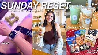 SUNDAY RESET VLOG 🫧🧺 Cleaning, Pilates, Grocery Shopping, Weekly Prep & Baking