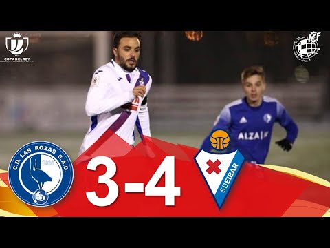 RESUMEN | CD Las Rozas  3-4  SD Eibar | 2ª eliminatoria Copa SM El Rey