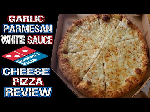 Dominos Garlic Parmesan White Sauce Cheese Pizza Review