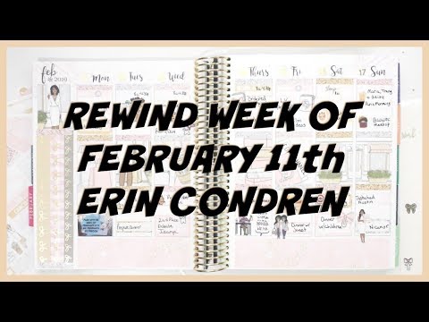 Rewind Week of February 11th Erin Condren