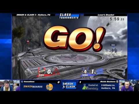 S&C 03 - Vexatious vs Richie Business - Smash 4 Wii U