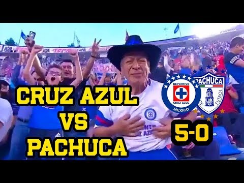 Color Cruz Azul vs Pachuca 5-0