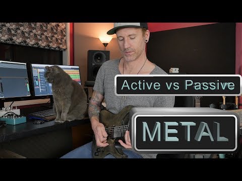 Active vs Passive Schecter Shred off