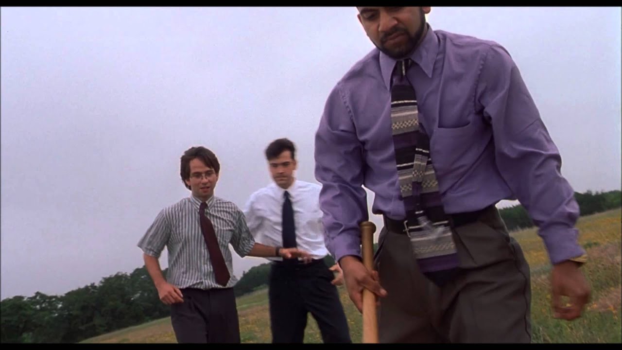 Office Space - Printer Scene (UNCENSORED) - YouTube