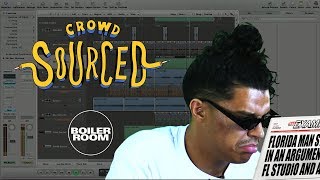 Jarreau Vandal makes beats from sounds you sent in | Boiler Room &#39;Crowdsourced&#39;