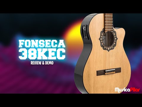 Descubre por qué la guitarra clásica FONSECA 38KEC es LA ELECCIÓN perfecta para los músicos