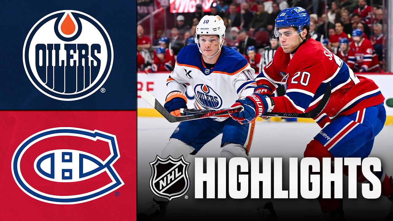 Oilers vs. Canadiens | NHL Highlights | December 14, 2025